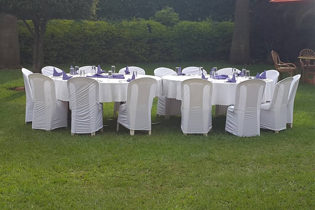Garden Dinner Setting