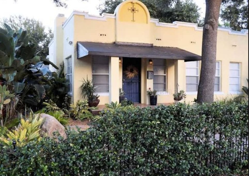 Historic mediterranean bungalow.