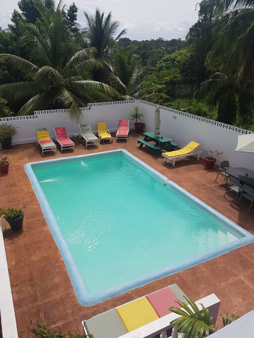 The Pool is Private and Secluded