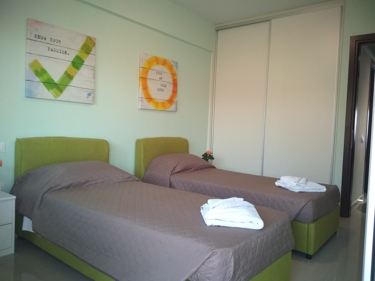 ห้องแฝดมีระเบียง