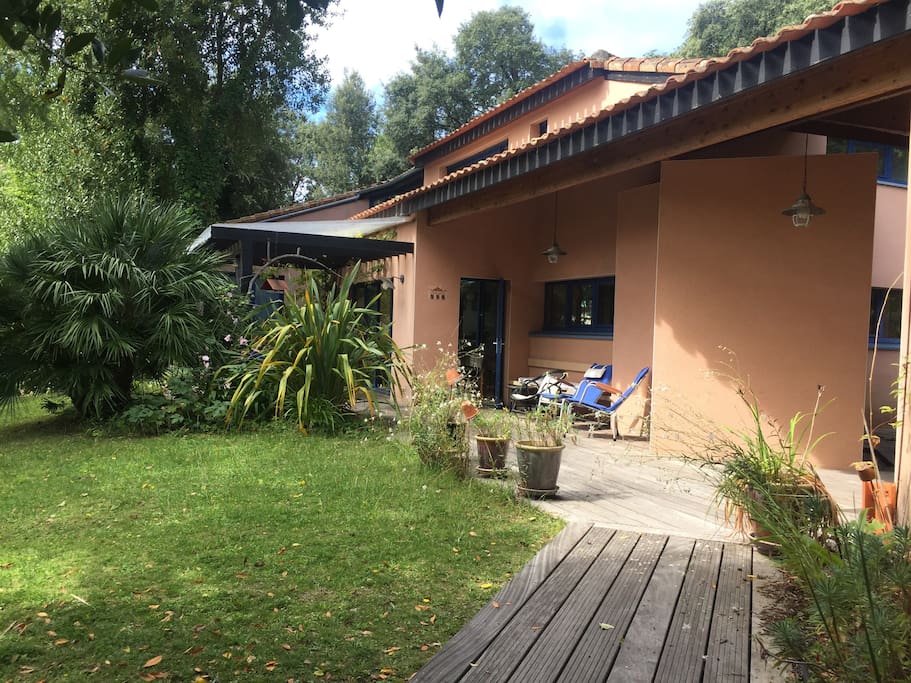 entrée de la maison