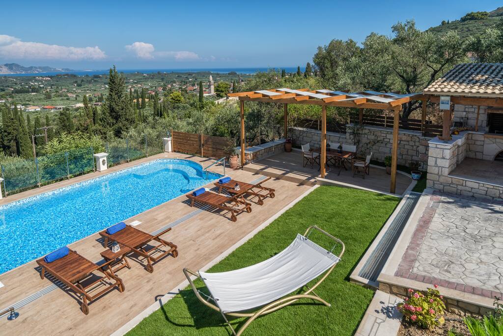 The private pool view