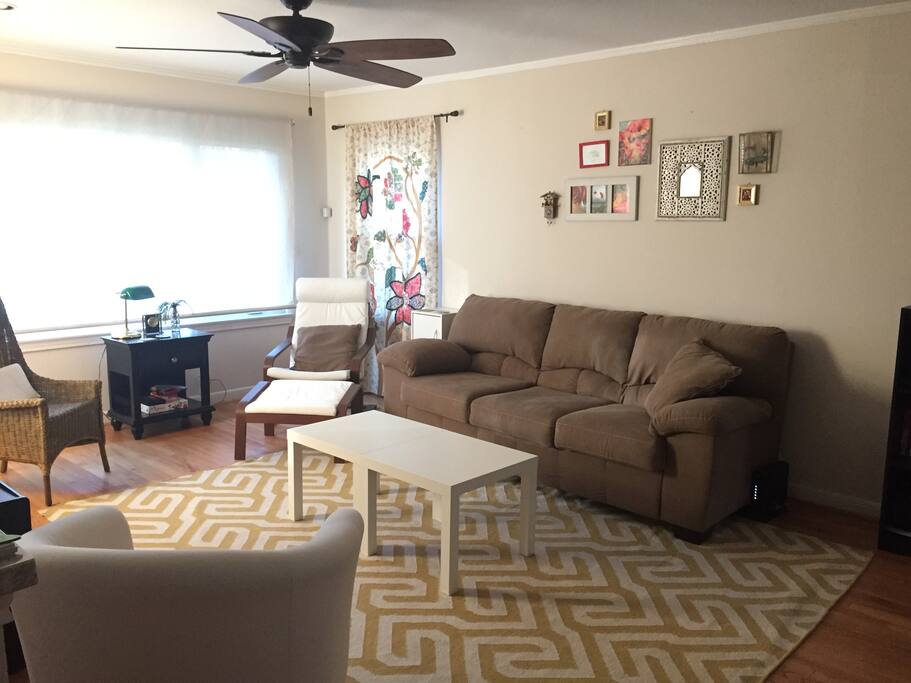 The living room