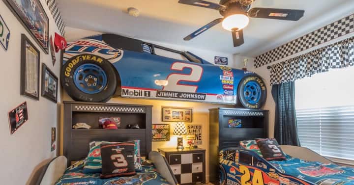 El espacio de los autos para los entusiastas del nascar