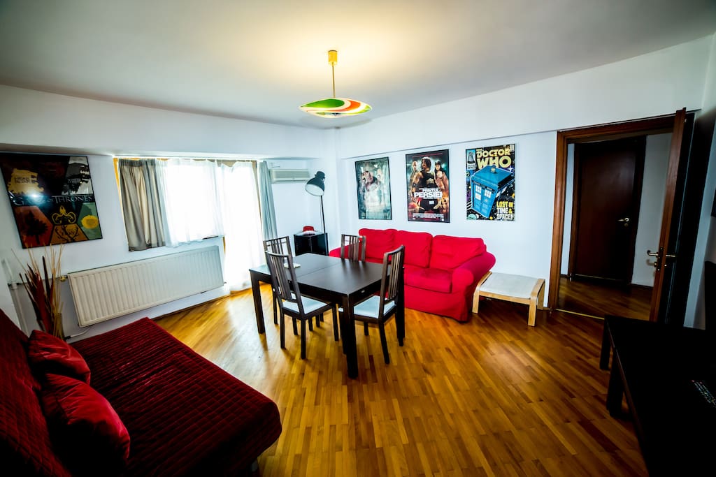 The living room