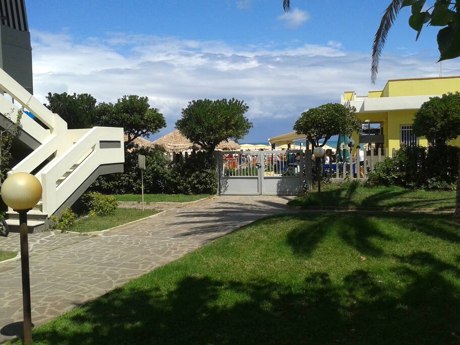 ingresso diretto in spiaggia