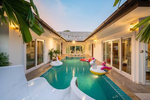Sorrento Pool Villa•Private Pool Villa•4BR•PATTAYA