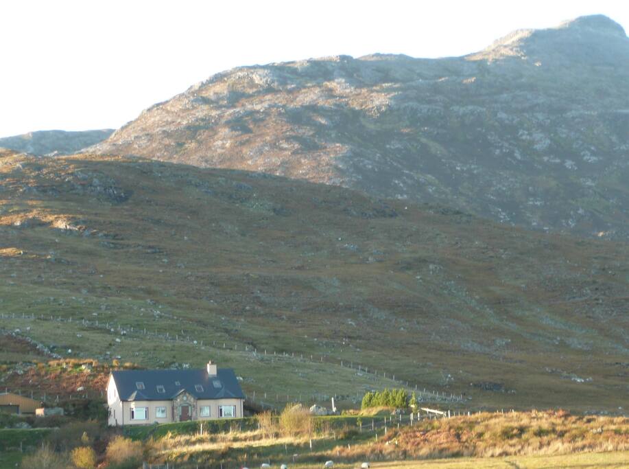 View of house from river