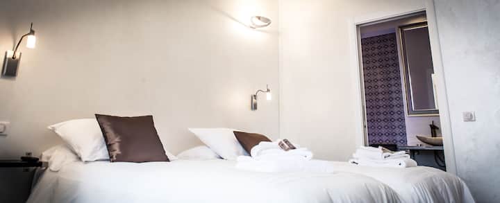 Chambre Twin - Haussmann Loft