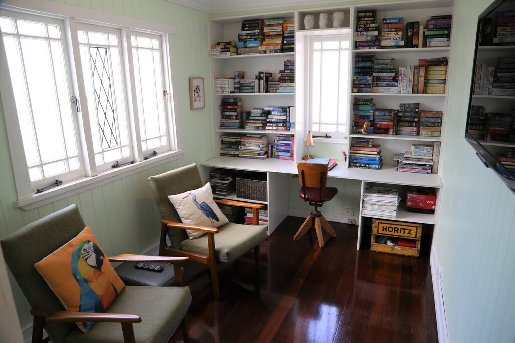 Plan your day in the picturesque sitting room of which you have exclusive use. It also includes a TV, DVD player and Wii console.