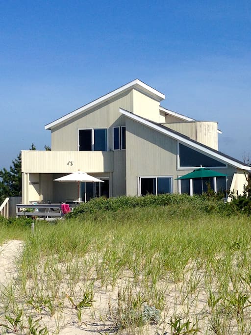View of back of house overlooking the ocean