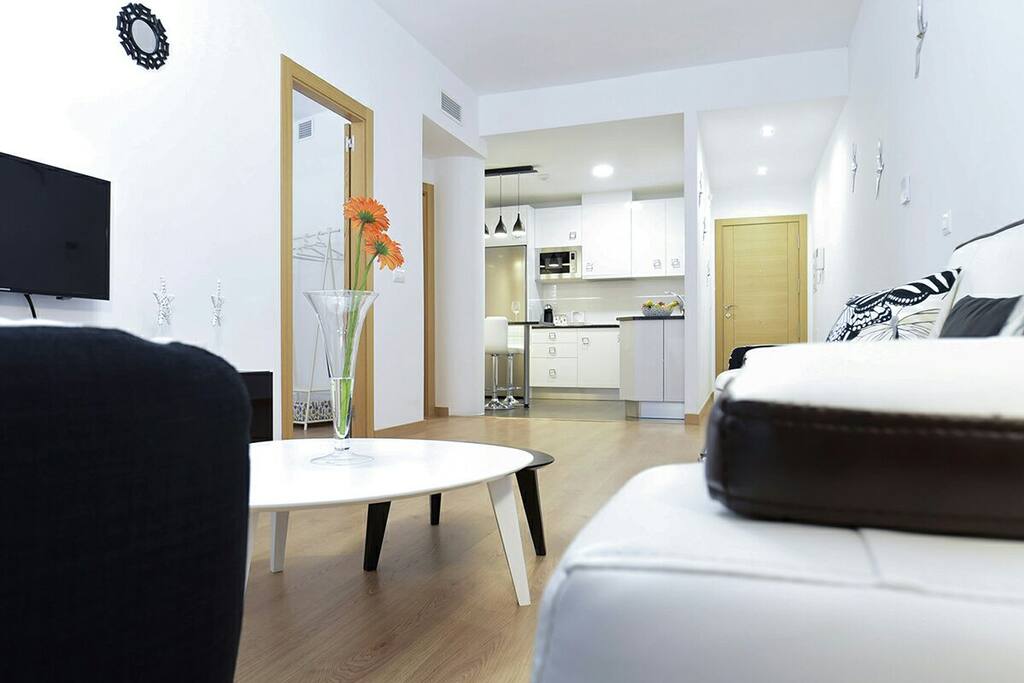 Salón y cocina
