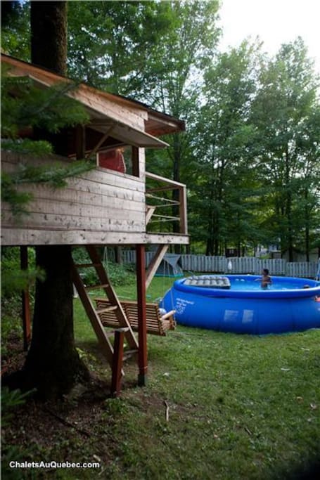 Tree House (the pool is no longer here)