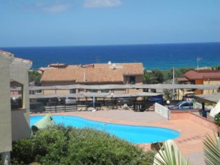 View from the flat's balcony