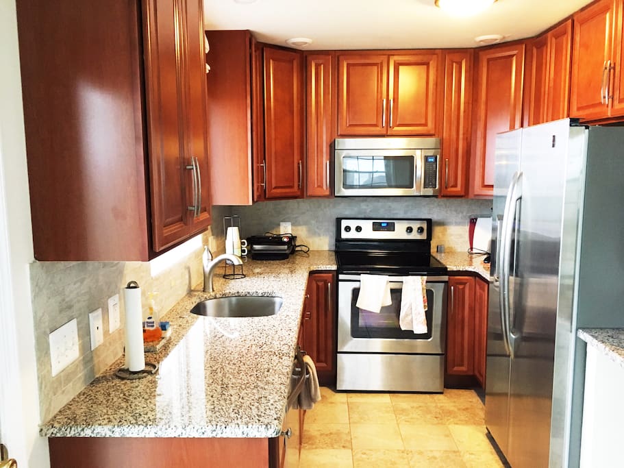 Fully equipped kitchen