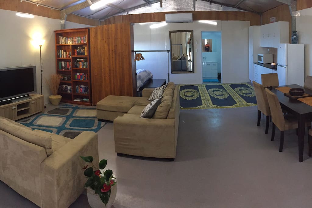 open plan area