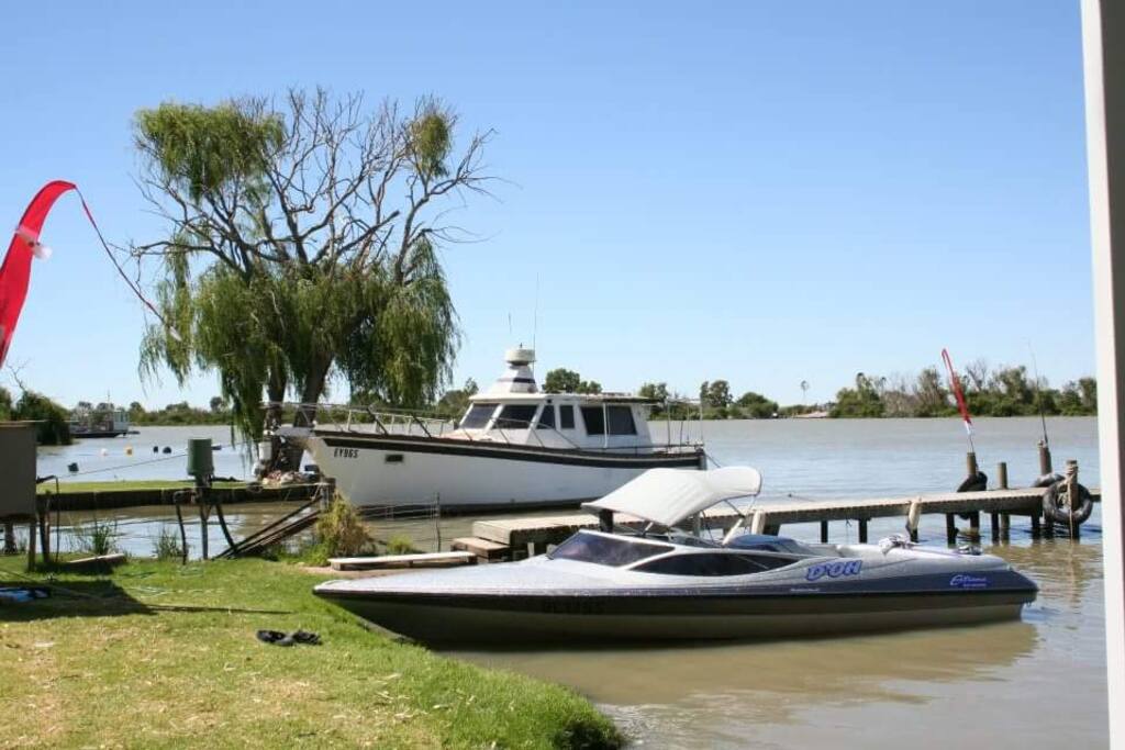 Great water sport/ski area. note: these boats not for hire.