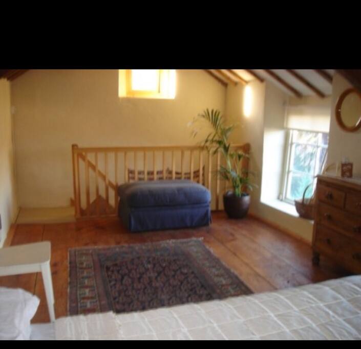 Staircase to bedroom.
