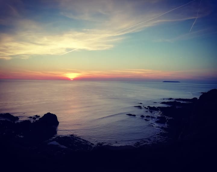 Sunset at Hartland Quay
