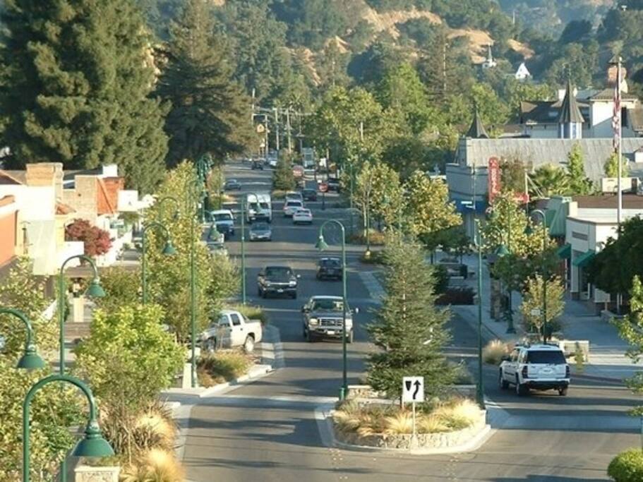 Just two blocks from downtown Cloverdale.