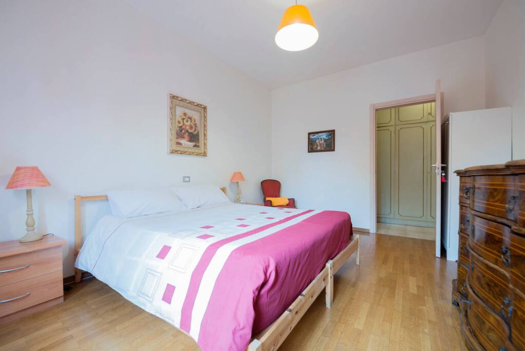 if you choose double bed
