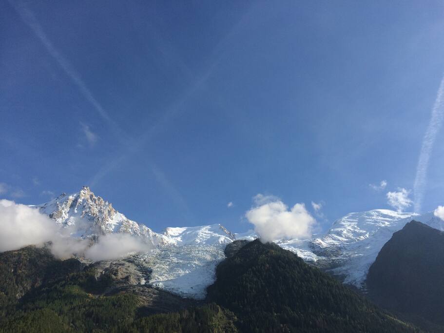 Photo prise depuis le balcon
