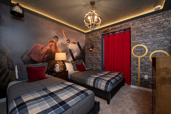 חדר השינה של הארי פוטר - למעלה