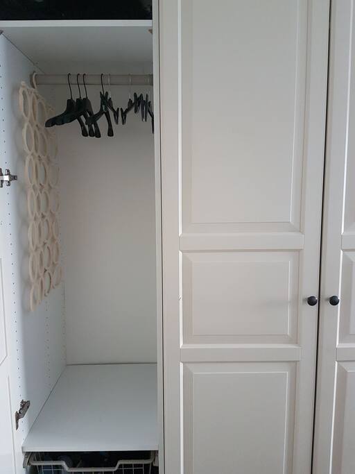 Platz für Kleidung
