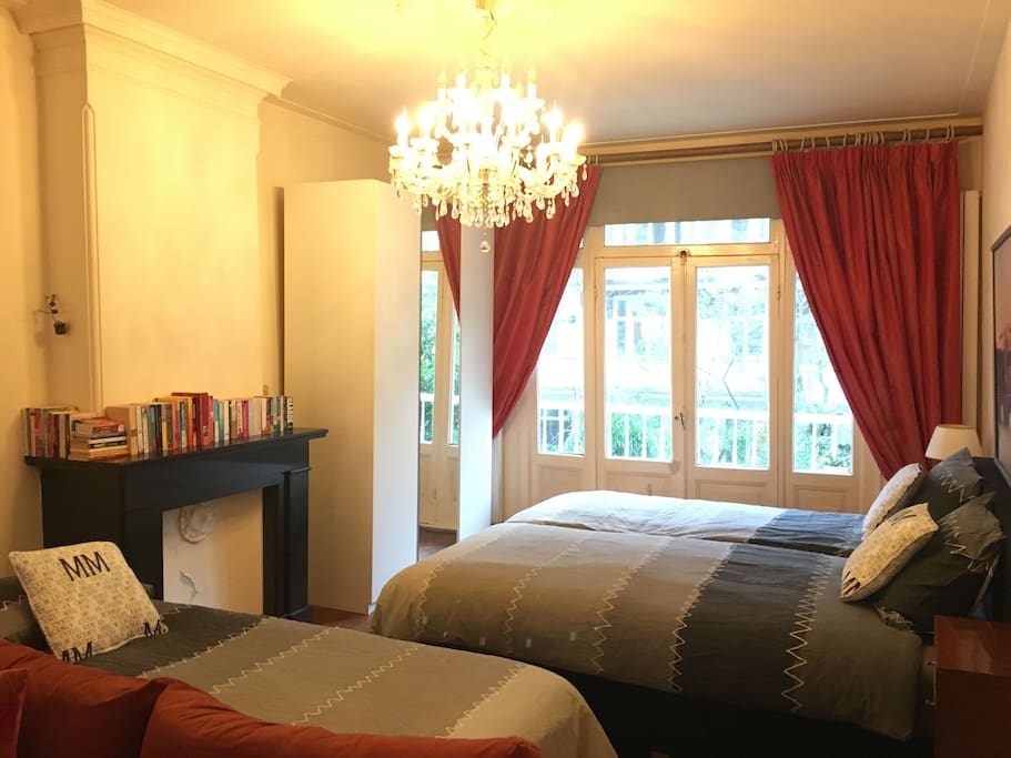 A third single bed (90x200cm)