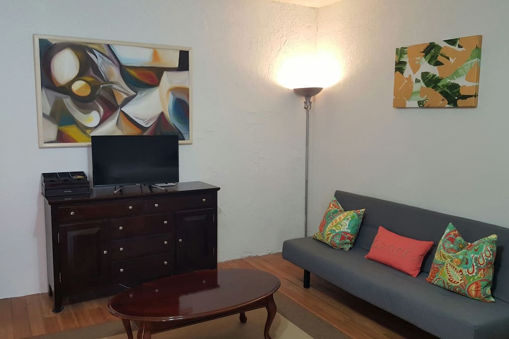 HD Cable TV and Futon