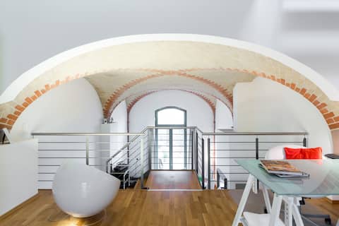 Exclusive Loft at Sanssouci Castle, Kamin&Garten