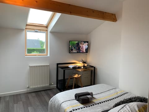 Chambre double tout confort à Sainte Luce