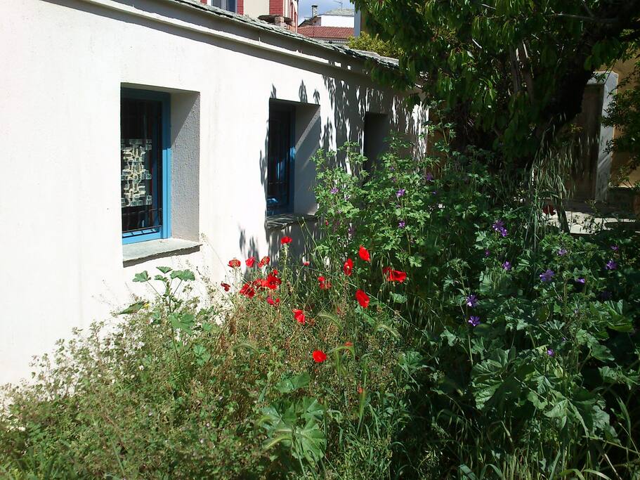 The Old Stable in springtime