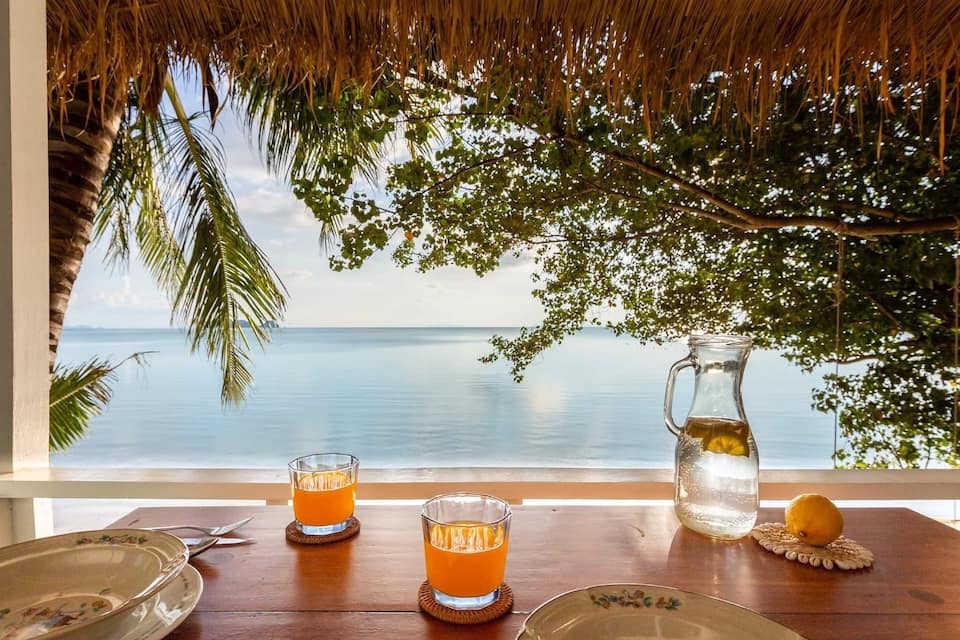 The Hatch, a beachfront house at Hin Kong, Hin Kong, Koh Phangan, Thailand, photo 2 of 10
