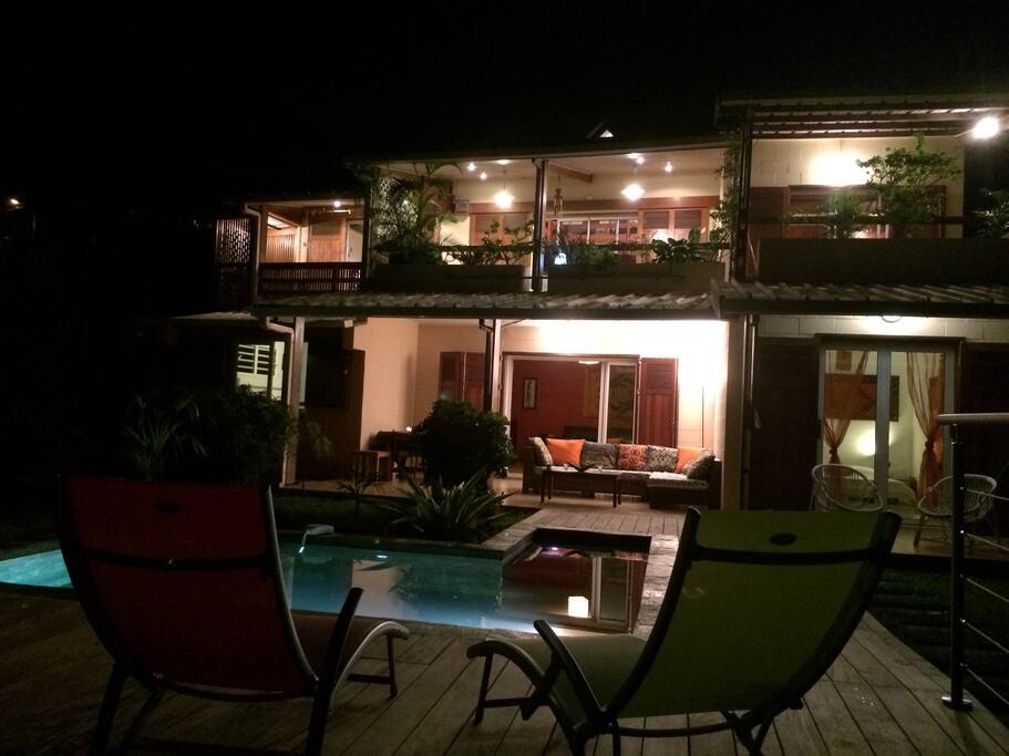 Vue à partir du deck