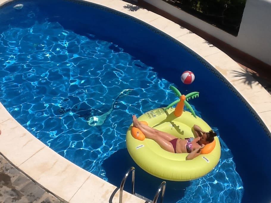 Lazing in the sun