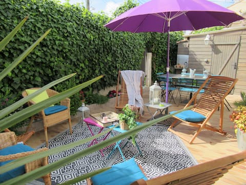 Large air-conditioned house on the Côte Bleue