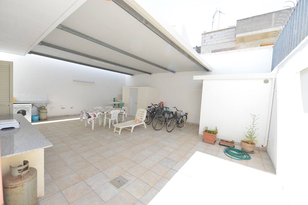 crtile interno con barbeque