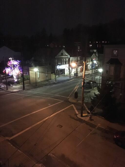 View from third floor