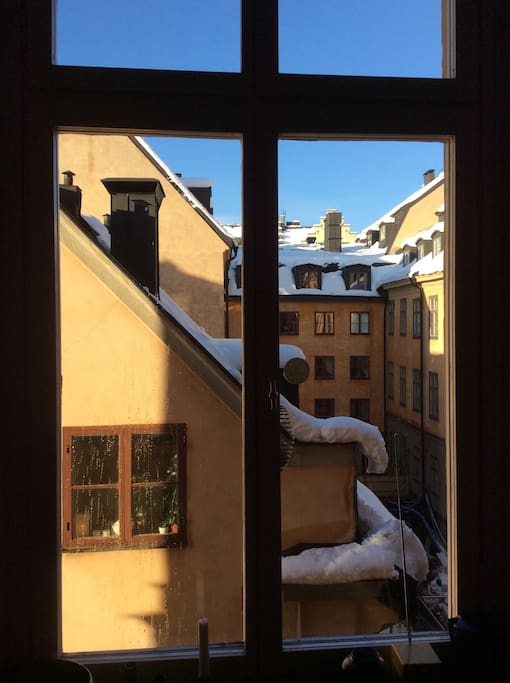 Kitchen view.