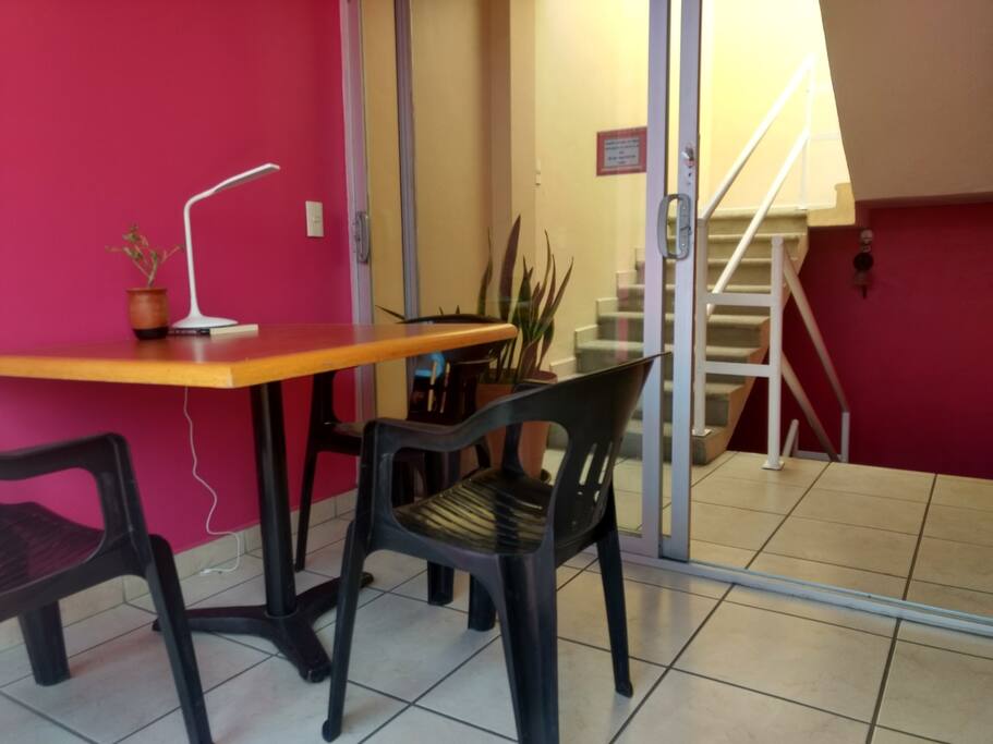 Entrada de la casa.