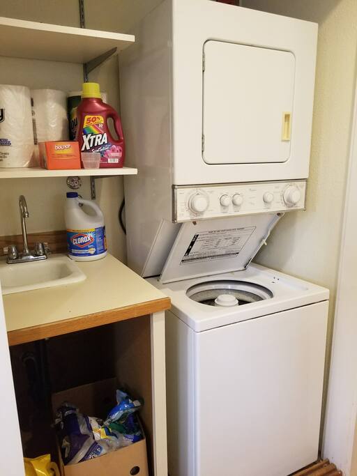 Washer/Dryer in unit