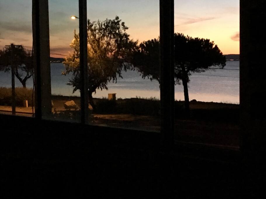 Evening water view