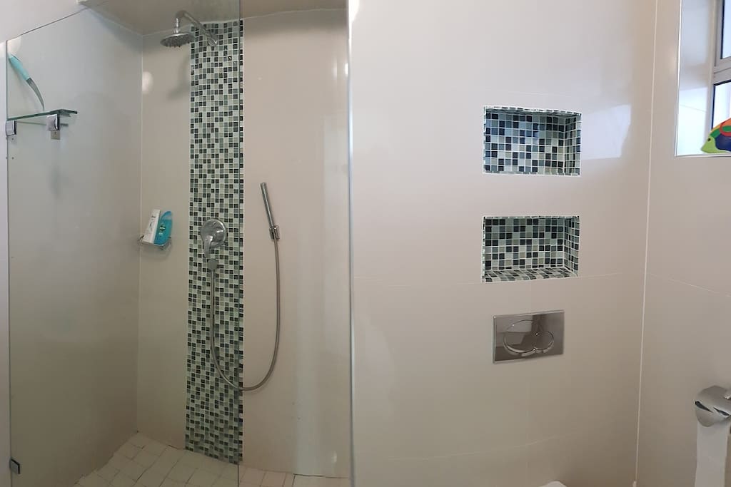 Bathroom with shower only