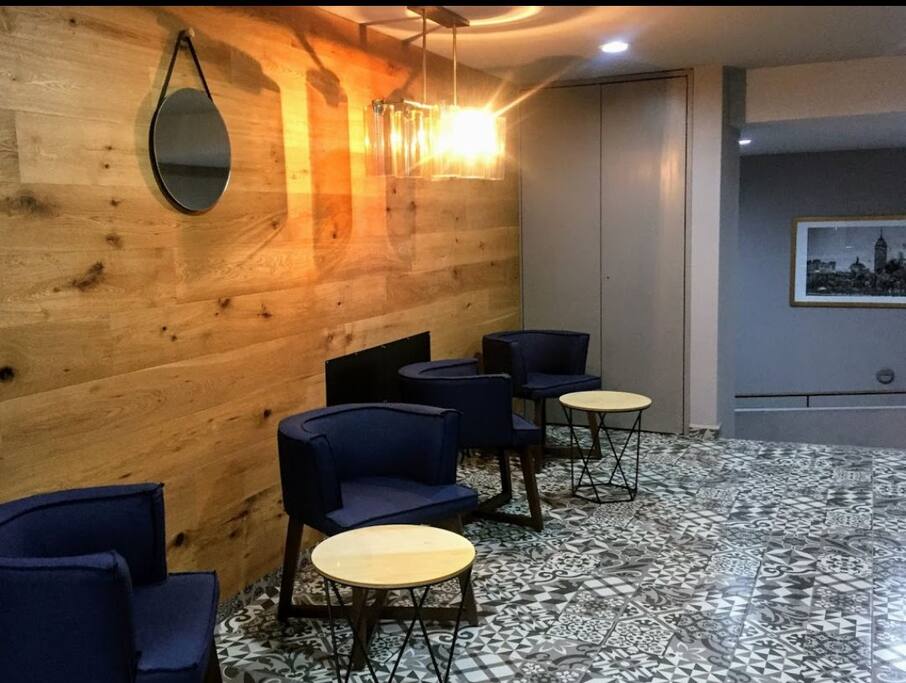 Lobby de recepción