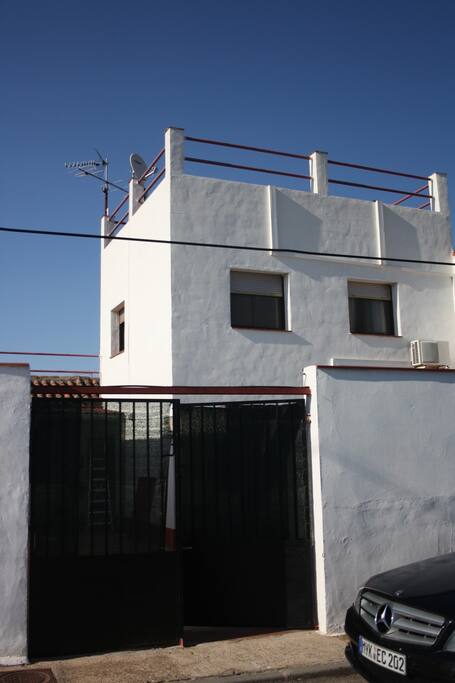 Fachada de atras / back view / achtergevel