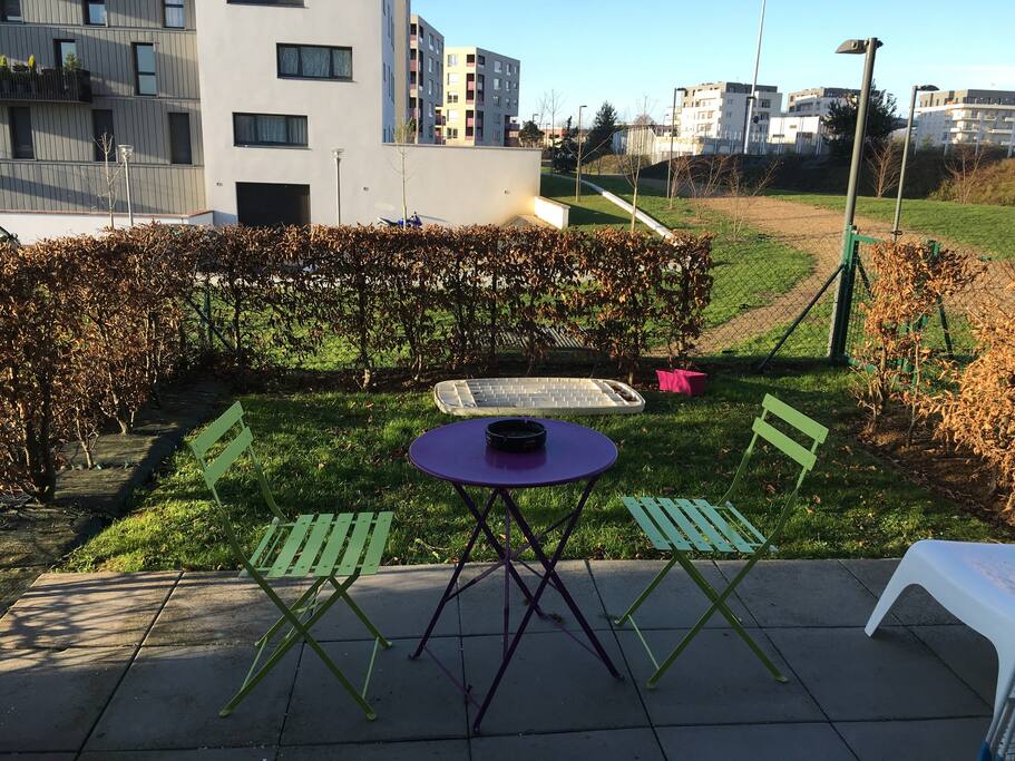 jardin privé