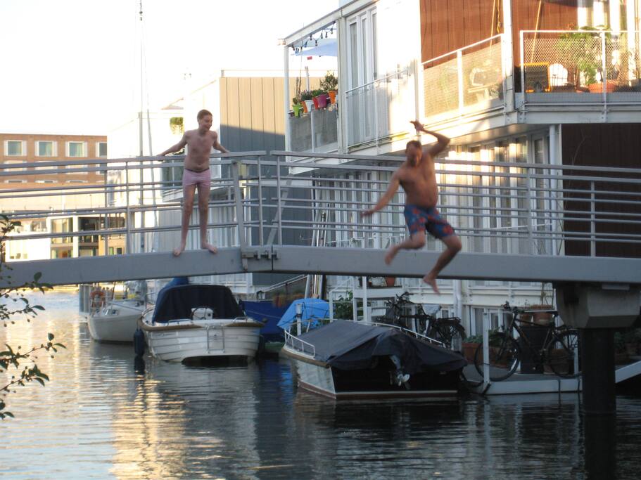 Swimming fun