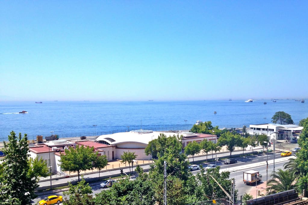 Pamper yourself in our well-appointed room overlooking the beutiful Marmara Sea after a long day...