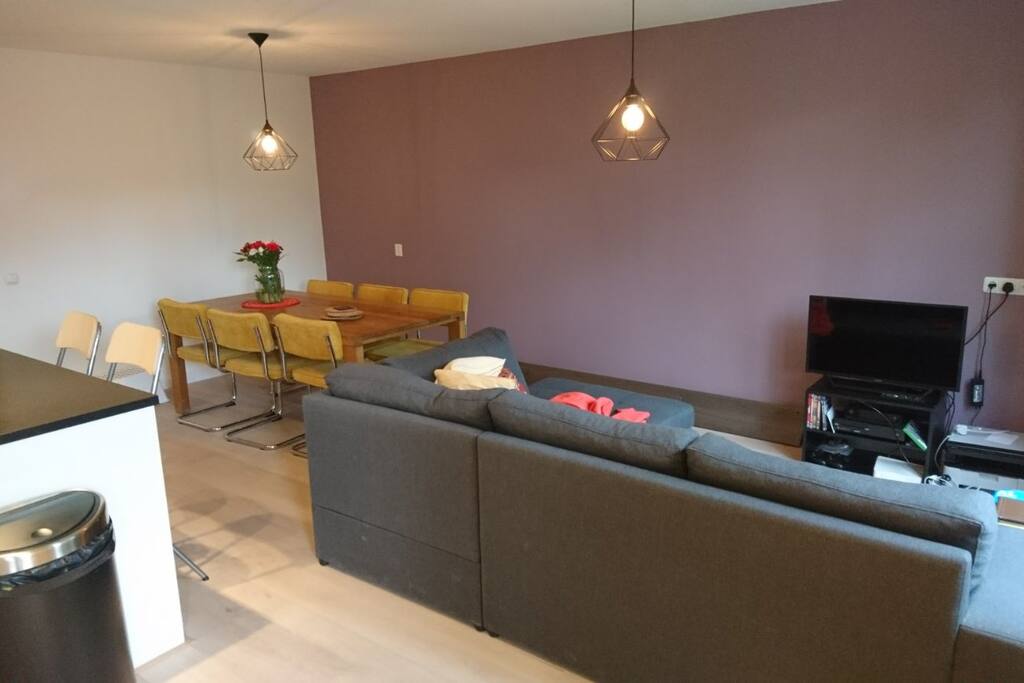 The apartment has a great atmosphere